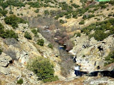 Desfiladero de la Risca [Valdeprados]dibujos de senderismo ecoparque cercedilla viaje segovia